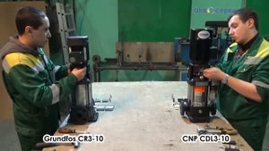 Разборка и Сравнение Насосов Grundfos CR3 10 и CNP CDL3 10