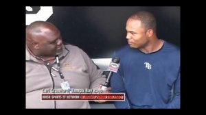 Carl Crawford, Tampa Bay Rays & Coach Mike Mayden