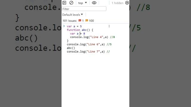 JavaScript Google tricky interview questions (Based on var) in Hindi Q5 #technicalinterview