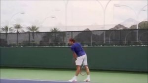РОДЖЕР ФЕДЕРЕР, ЛУЧШАЯ ПОДАЧА В БОЛЬШОМ ТЕННИСЕ FEDERER SERVE
