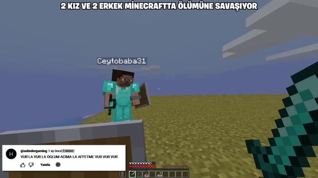 MİNECRAFTTA KIZLAR VS ERKEKLER ! (Minecraft) смотреть онлайн