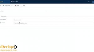 Horizontal menu for Joomla 4