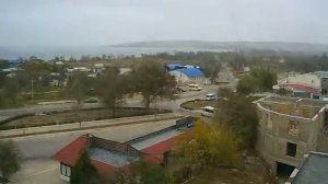 Перекрёсток в Щёлкино, 18.11.2012 - time-lapse с камеры 2