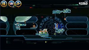 Android-игра Angry Birds STAR WARS (Звезда Смерти 2)