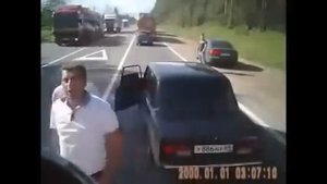 Крутые разборки на дорогах!