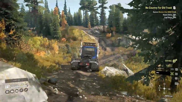 Showrunner offroad pc gameplay spintires|  Mudrunner|