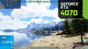 ARK Survival Evolved : RTX 4070 12GB : 2K Ultra Graphics