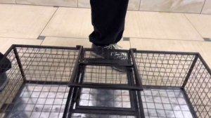 Садок-клетка для перевозки голубей.