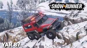 SnowRunner. Кольский п-ов. Скаут в работе. Посещаем труднодоступные места . Режим Хардкор. #078