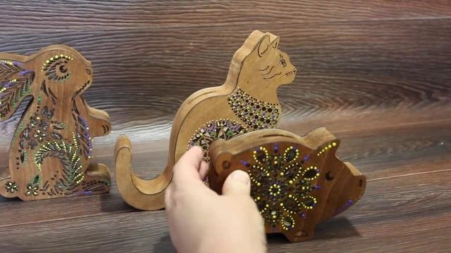 Деревянные копилки