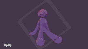 Das love bop meme animation rainbow friends (purple)