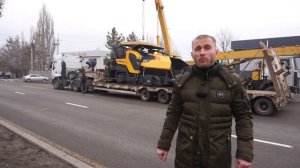 Отгрузка асфальтоукладчика Liugong 509E