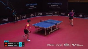 Xu Haidong vs Lin Shidong | MS QF | WTT Contender Amman 2023