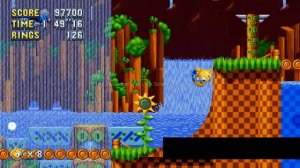 sonic mania but you  play ray - соник мания но я играю за рея