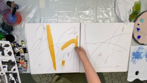 Абстракция. Рисуем серию картин.