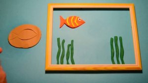 Play-Doh aquarium, аквариум из пластилина, acquario con il Play-Doh