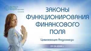 Законы функционирования финансового поля | Ченнелинг