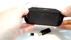 Портативная колонка со светомузыкой bluetooth, спикерфон, радио, USB, карты памяти Micro SD, AUX