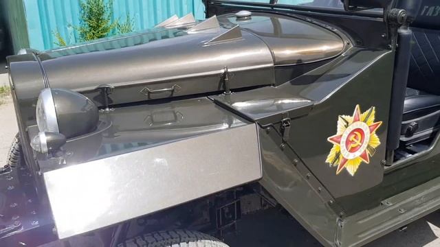 ГАЗ 67 Б. Современный тюнинг. #газ67 #тюнингмашины