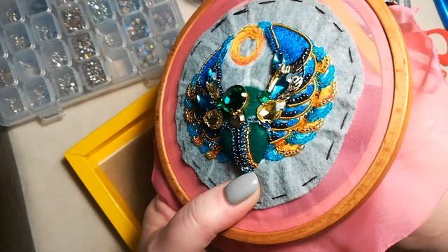 Украшение своими руками СКАРАБЕЙ /кристаллы *2 (часть 11) смотреть онлайн