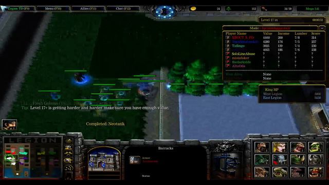 Dread. 31.08.2014.[1] Warcraft III. Legion TD смотреть онлайн