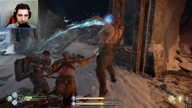 ВСТРЕЧА С СЫНОВЬЯМИ ТОРА - ПОЛНОЕ ПРОХОЖДЕНИЕ ИГРЫ GOD OF WAR (БОГ ВОЙНЫ) НА ПК #14 смотреть онлайн