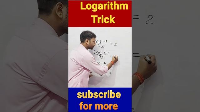 Logarithm Tricks