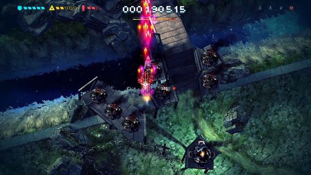 Sky Force Anniversary | 2 players (PS4 CONTROLLER AND KEYBOARD) | stage 08 смотреть онлайн