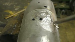 Лужение крыла мопеда