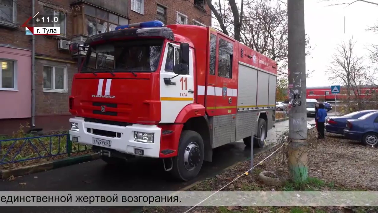 Спасатели потушили пожар в жилом доме