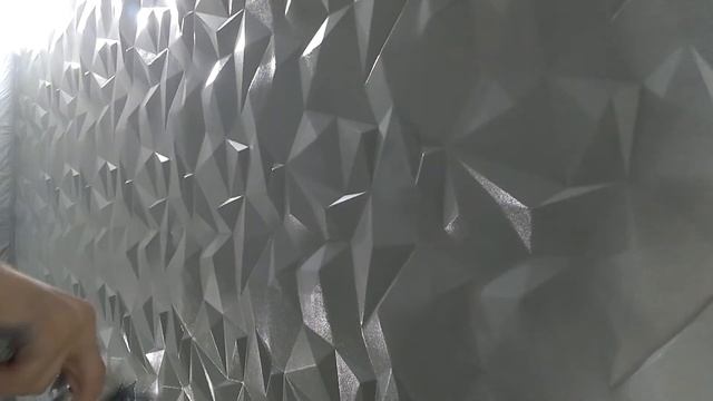 Покраска 3D панели безвоздушником #3Dпанели #покраска #безвоздушнаяпокраска