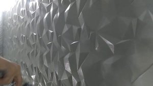 Покраска 3D панели безвоздушником #3Dпанели #покраска #безвоздушнаяпокраска