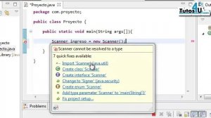 Ingresar Datos con Scanner. Tutorial 6. Curso de Programación Java en Español.