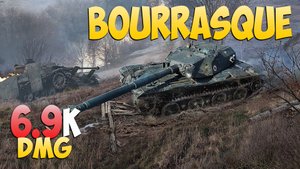 Bourrasque - 4 Kills 6.9K DMG - Уверенный! - Мир Танков