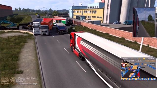 IDIOTS on the road | Euro Truck Simulator 2 | ETS2 1.47 | Renault Magnum | ets2 truckersmp смотреть онлайн