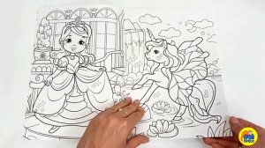 РАСКРАСКА. РАЗУКРАШКА. ДЛЯ ДЕВОЧЕК