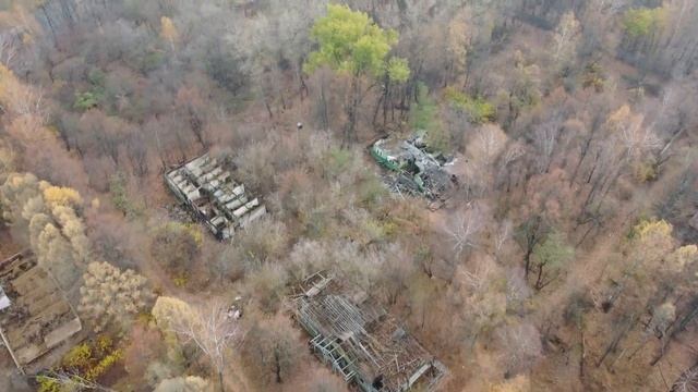 Заброшенный пионерский лагерь им. А. Железнякова, город Лобня, мкр. Красная поляна 25 октября 2022