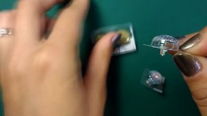 Серьги-гвоздики • быстро и легко • эпоксидка • мастер-класс • ( DIY )