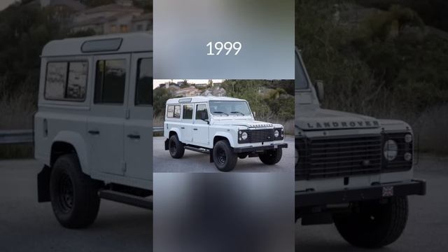 Evolution of Land Rover Defender (1950~2022) #shorts