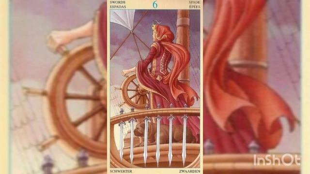 Мечи 6. Богиня Нехаленния. Таро Союз Богинь.