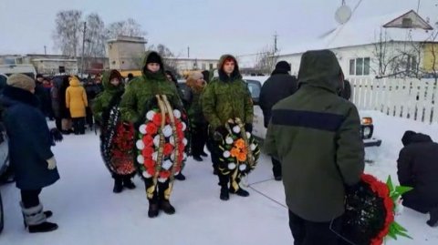 В Самарской области прошли первые похороны погибших в Макеевке солдат