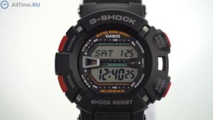 Обзор часов Casio G-SHOCK G-9000-1V. Японские наручные часы. Alltime