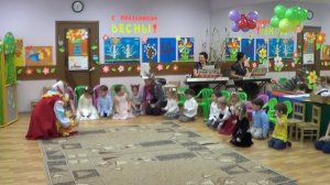 Праздник Весны Песенка про ложки 3 года Детский клуб  Капитошка www.kapetoshka.ru