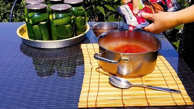 82. Огурцы с Кетчупом Чили без Стерилизации (Консервация)
