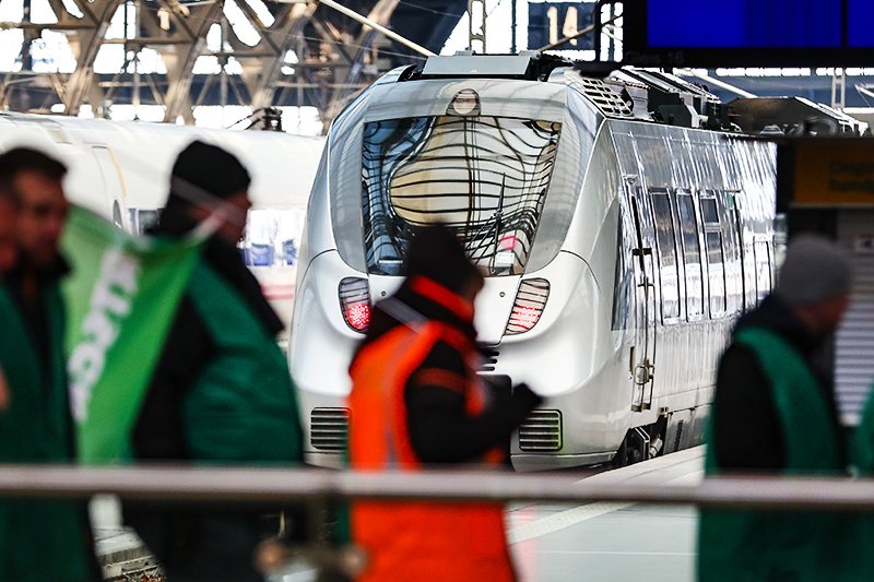 В Германии началась трехдневная забастовка машинистов: все подробности / События на ТВЦ