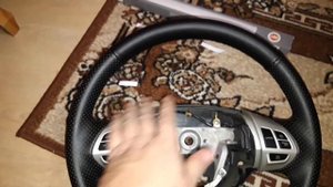 Замена и перетяжка руля Lancer X. Установка мультируля.