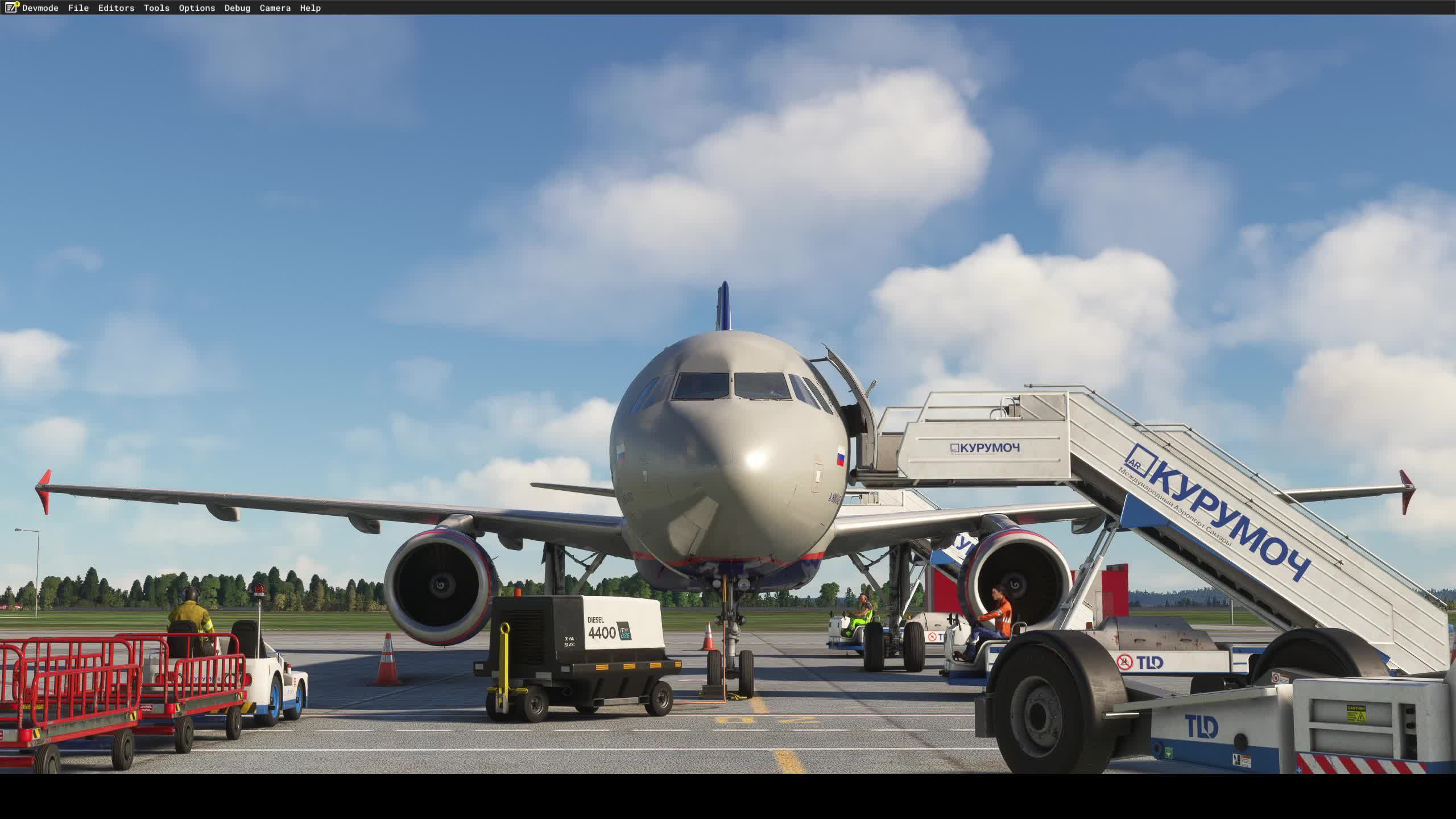 Fenix simulations A320V2, MSFS 2020, Vatsim, GSX, AFL1685, Samara(UWWW) - Moscow(UUEE)