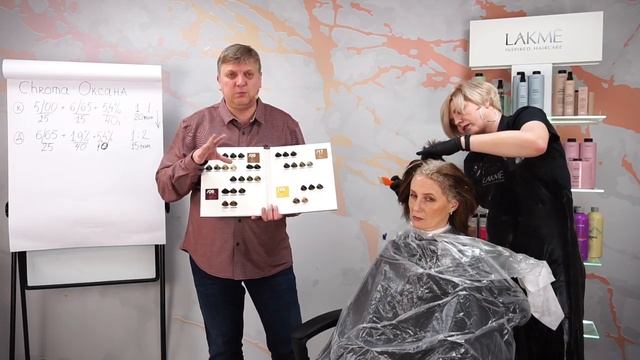 Сергей Кормаков — правила окрашивания седых волос