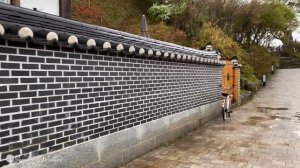 [4K]Korea Walk–Rainy Jeonju Hanok Village, officially designated by UNESCO as the city of gastronom