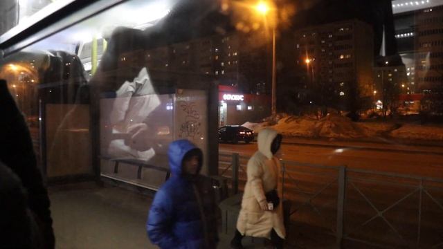 Поездка на Казанском трамвае 71-407 №1106 по маршруту №5а . 10.03.2022 смотреть онлайн